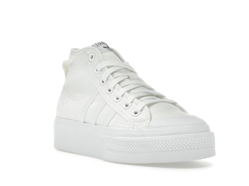 adidas Nizza Platform Mid Cloud White (Women's)