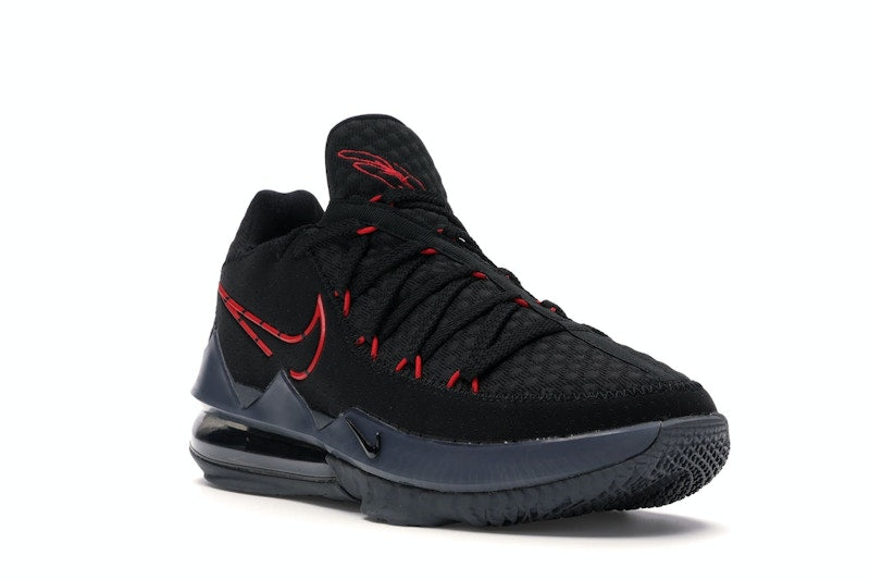 Nike LeBron 17 Low Black Red Dark Grey