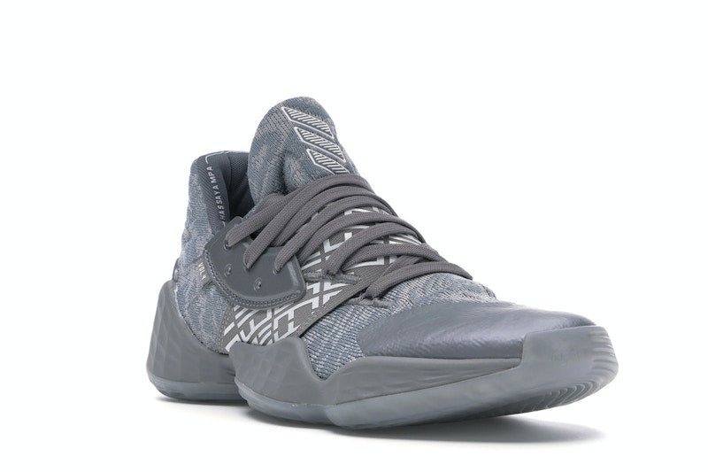 adidas Harden Vol. 4 Grey Three Cloud White