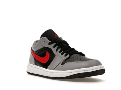 Jordan 1 Low Cement Grey Fire Red (Women's)