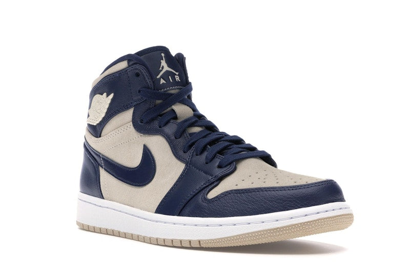 Jordan 1 Retro Premium Midnight Navy Light Cream (Women's)