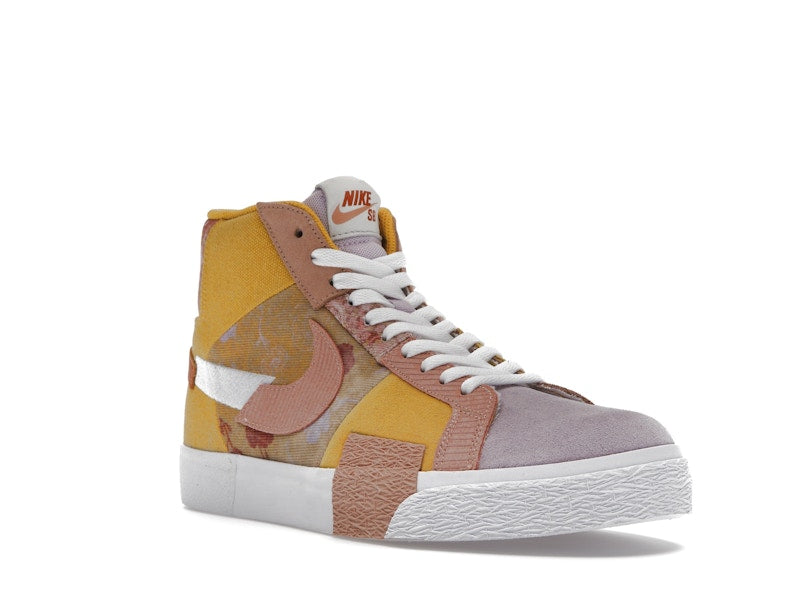 Nike SB Zoom Blazer Mid Premium Floral Paisley Sanded Gold