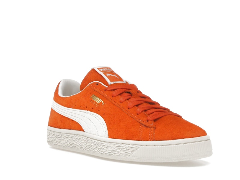 Puma Suede Charles F. Stead Orange Glo White