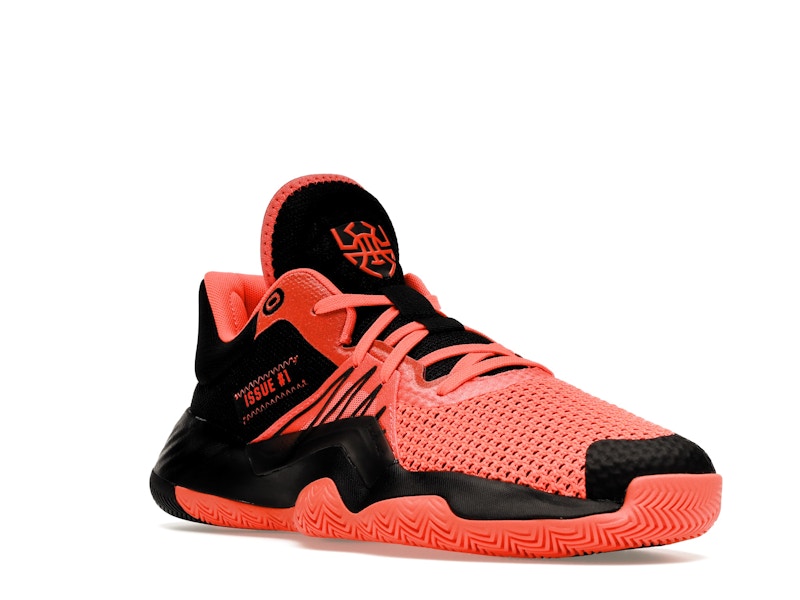 adidas D.O.N. Issue #1 Core Black Solar Red