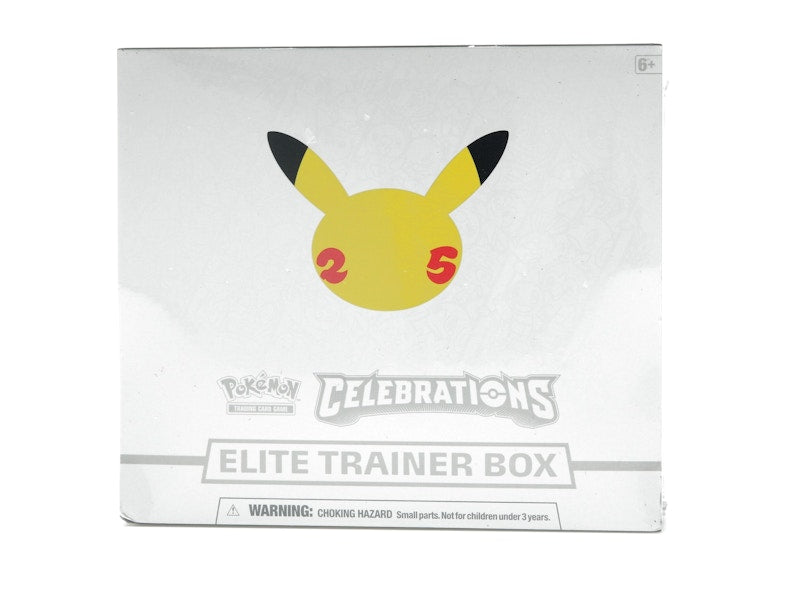 Pokémon TCG 25th Anniversary Celebrations Elite Trainer Box 4x Lot