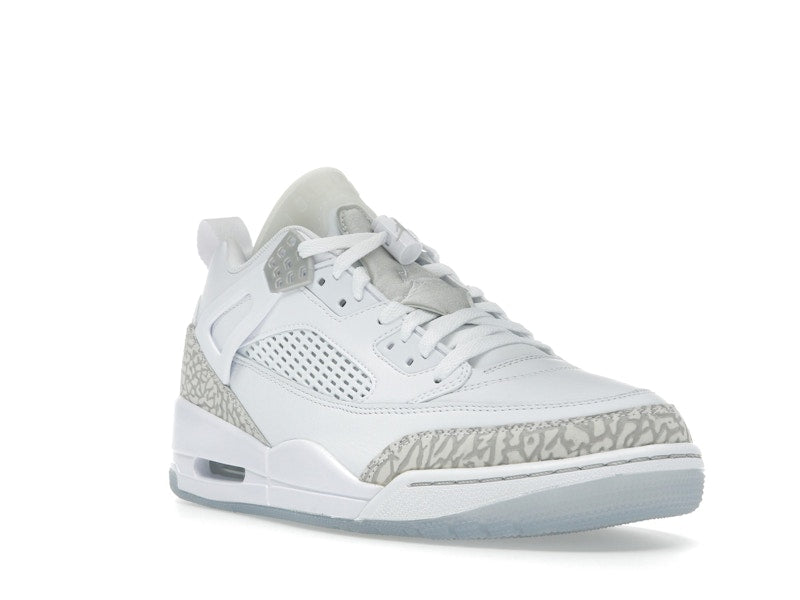 Jordan Spizike Low White Metallic Silver Barely Blue Neutral Grey
