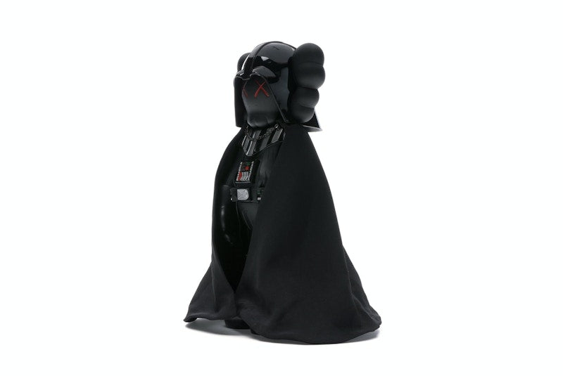KAWS Star Wars Darth Vader Companion with Cape Vinyl Figure Black