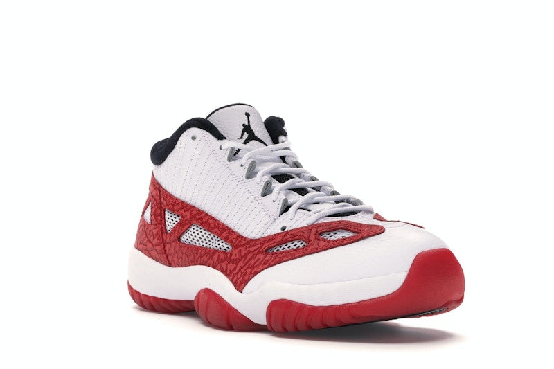 Jordan 11 Retro Low IE White Gym Red