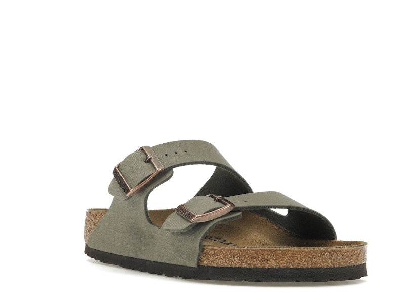 Birkenstock Arizona Birkibuc Stone (Women's)