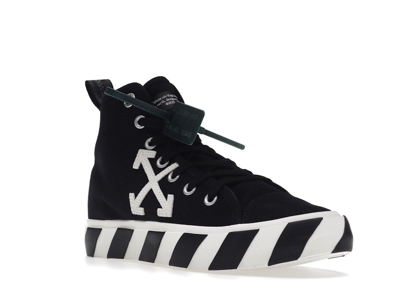 OFF-WHITE Vulc Mid Canvas Black White