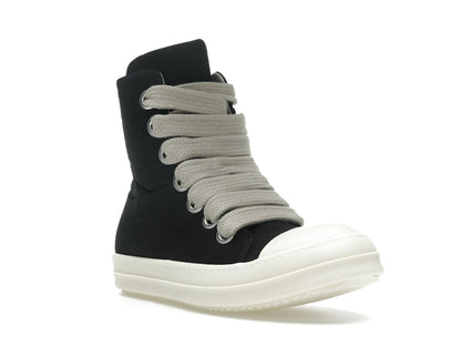 Rick Owens DRKSHDW Hollywood Jumbo Lace Puffer High Top Black Milk