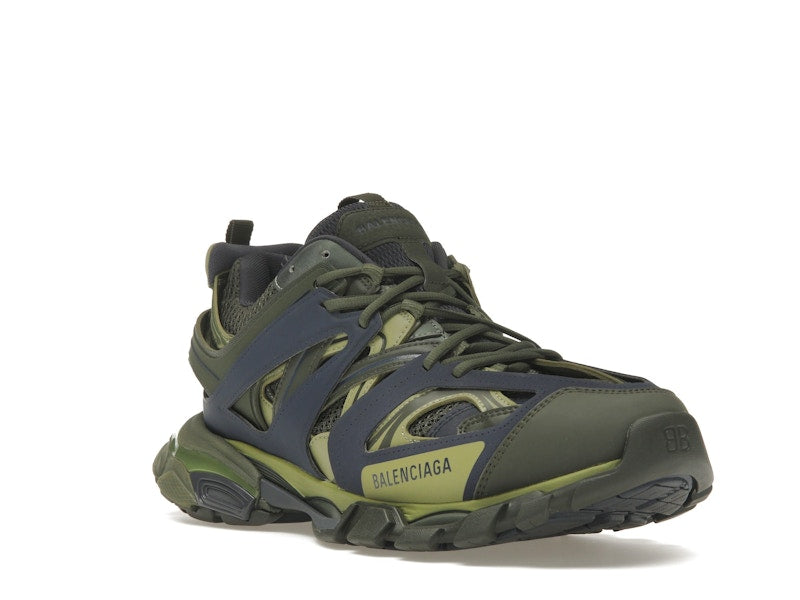 Balenciaga Track Green Navy Yellow