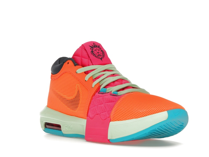 Nike LeBron Witness 8 Total Orange Laser Fuchsia