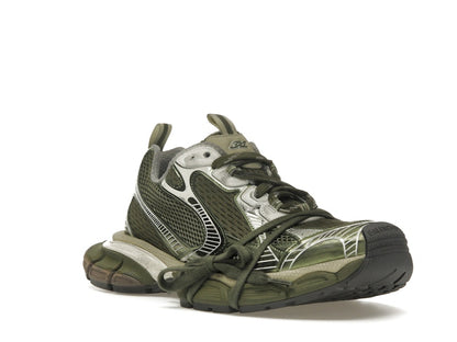 Balenciaga 3XL Dark Green Light Beige