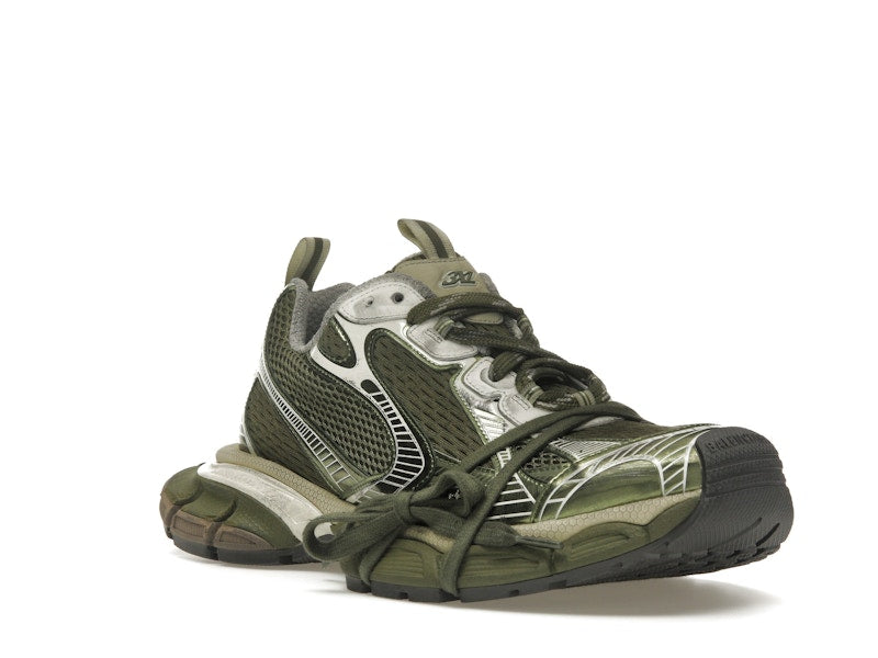 Balenciaga 3XL Dark Green Light Beige