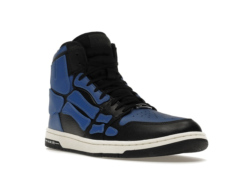 AMIRI Skel Panelled High Top Blue Black