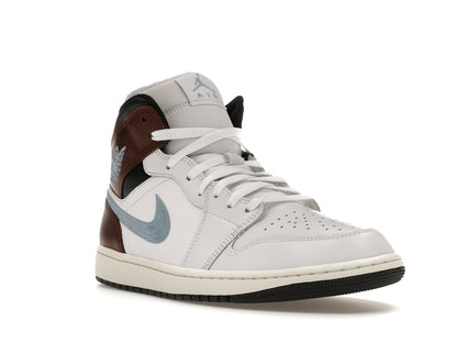 Jordan 1 Mid SE Brown Blue Grey