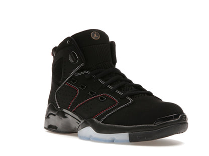 Jordan 6-17-23 Black White Red Contrast Stitching