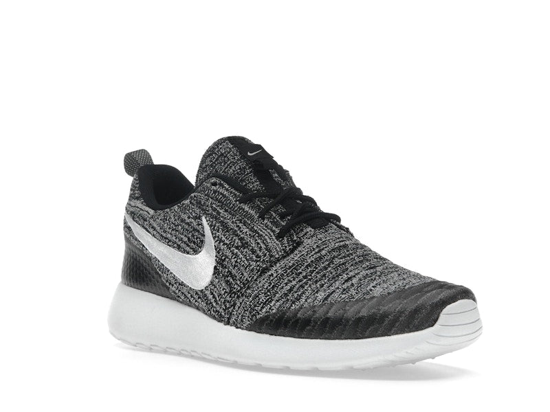 Nike Roshe One Flyknit Black White Cool Grey (Women's)