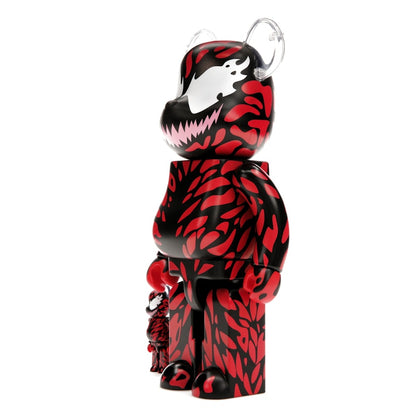 Bearbrick x Marvel Carnage 100% & 400% Set