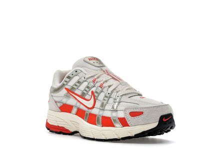 Nike P-6000 Sail Pale Ivory Light Bone Picante Red (Women's)