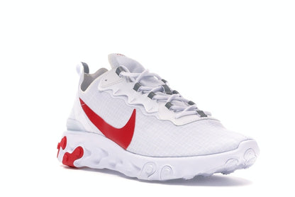 Nike React Element 55 White Red