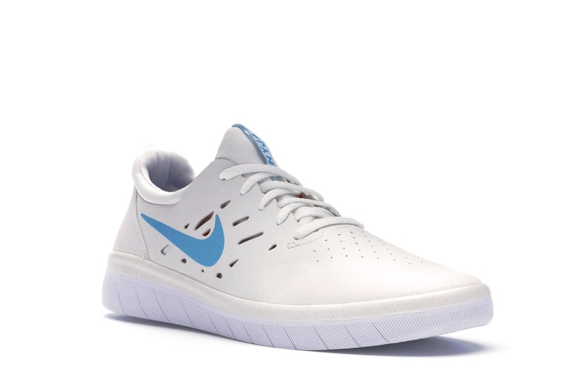 Nike SB Nyjah Summit White Light Blue Fury