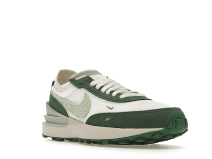 Nike Waffle One Summit White Moon Fossil Gorge Green Honeydew (Women's)