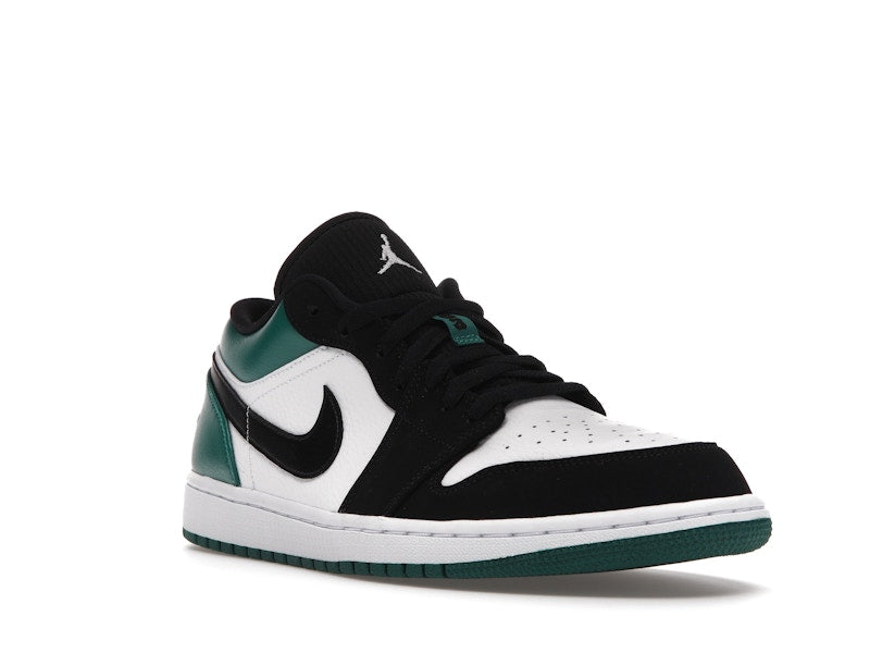 Jordan 1 Low White Black Mystic Green