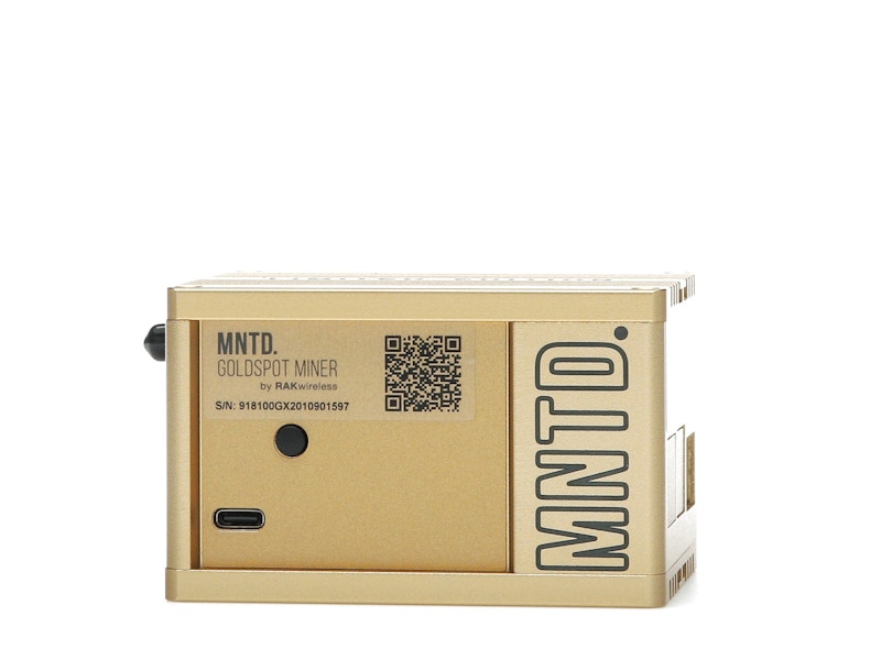 MNTD Helium Goldspot Miner (Limited Edition) 915 MHz US Plug