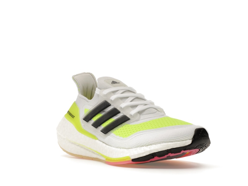 adidas Ultra Boost 21 White Solar Green (Women's)