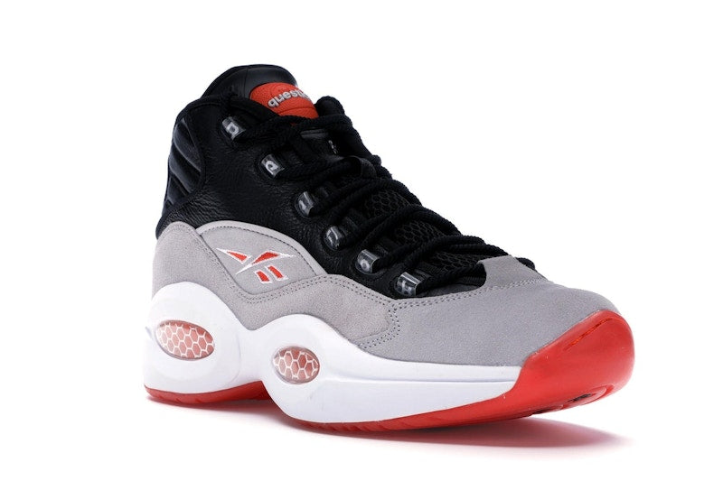 Reebok Pump Question Black Steel Orange