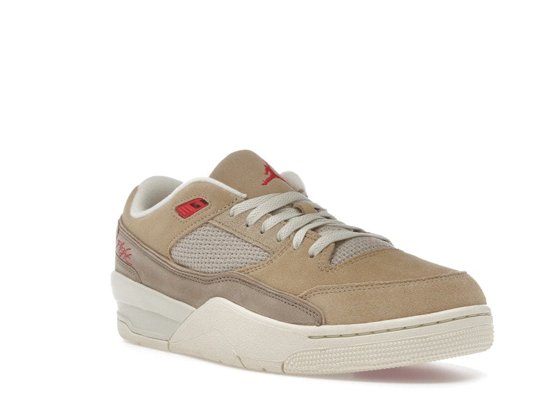 Jordan Flight Court Mushroom Desert Camo Fossil Fire Red
