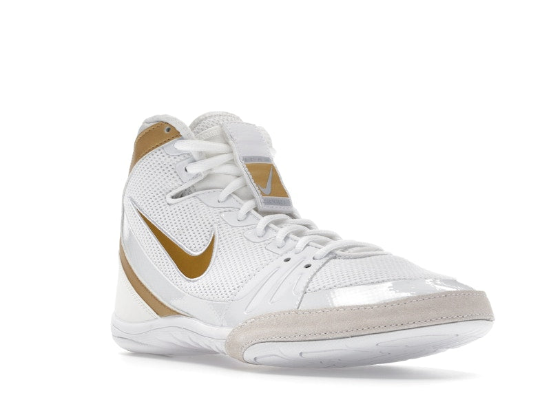 Nike Freek White Wolf Grey Metallic Gold