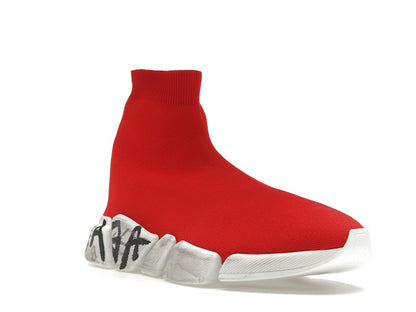 Balenciaga Speed 2.0 Graffiti Red White