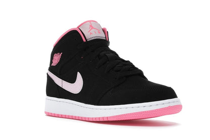 Jordan 1 Mid Black Digital Pink (GS)