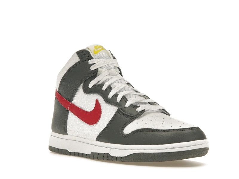 Nike Dunk High Embossed Basketball Grey Red