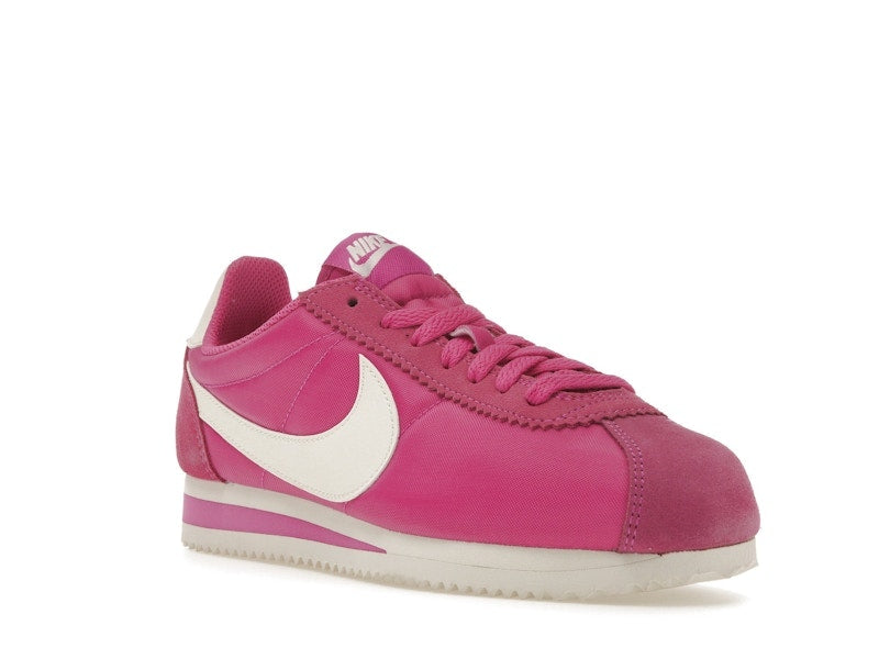 Nike Classic Cortez Nylon Active Fuchsia Summit White (Women's)