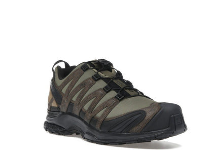 Salomon XA Pro 3D Distressed Leather Dark Earth Black