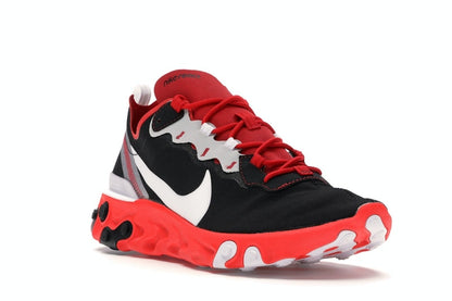 Nike React Element 55 Black White Red Orbit