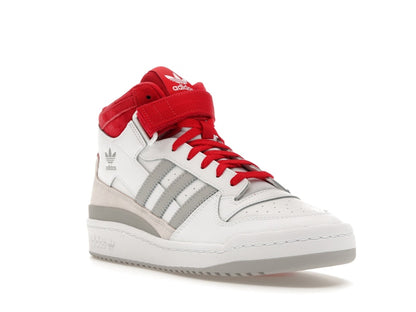 adidas Forum Mid White Red Grey