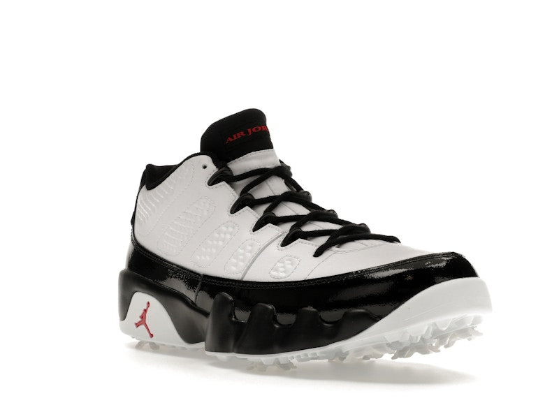 Jordan 9 Retro Low Golf White Black True Red