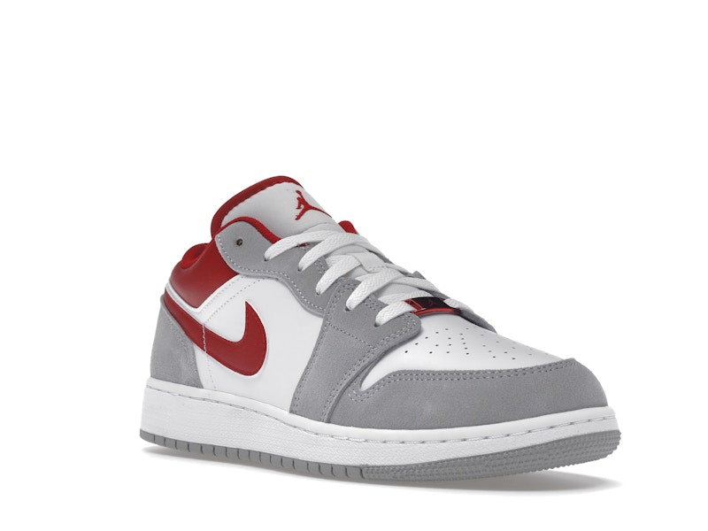 Jordan 1 Low SE Smoke Grey Gym Red (GS)