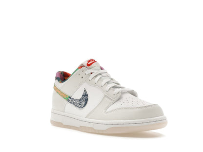 Nike Dunk Low White Multi-Color Paisley (GS)