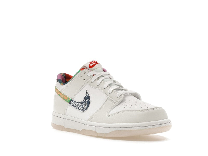 Nike Dunk Low White Multi-Color Paisley (GS)