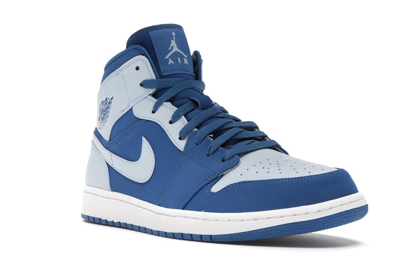 Jordan 1 Retro Mid Team Royal Ice Blue