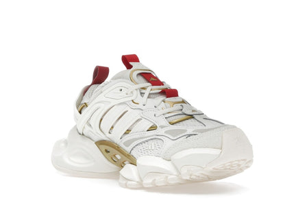 adidas XLG Runner Deluxe Off White Gold Metallic Red