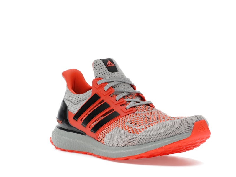 adidas Ultra Boost 1.0 Core Black Impact Orange Grey Two