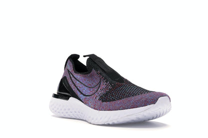 Nike Epic Phantom React Flyknit Black University Red Hyper Jade (Women's)