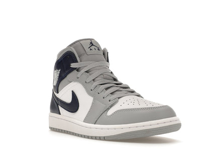 Jordan 1 Mid Wolf Grey Midnight Navy